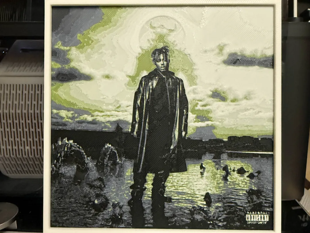 Juice WRLD - Fighting Demons (Deluxe) Hueforge