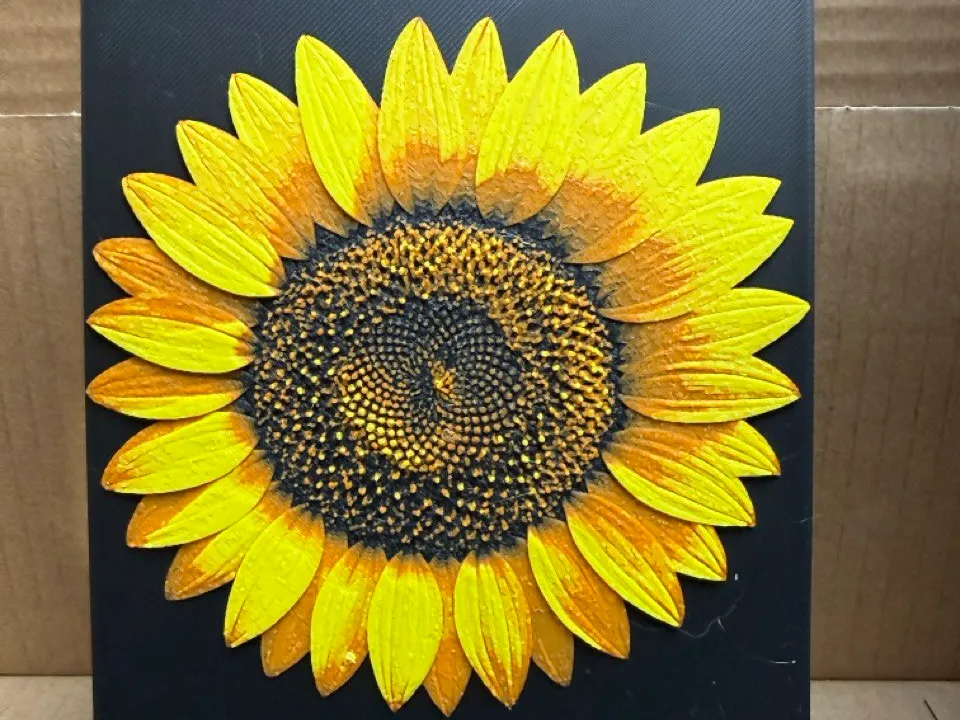 Sunflower hueforge