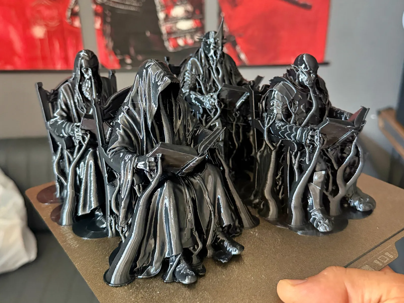 The Lord of the Books – Dark Side Reading Figures