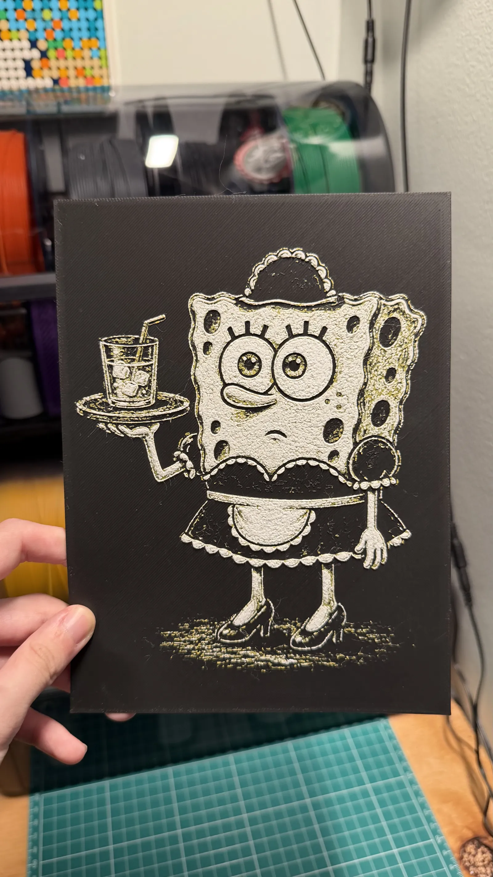 Spongebob HueForge