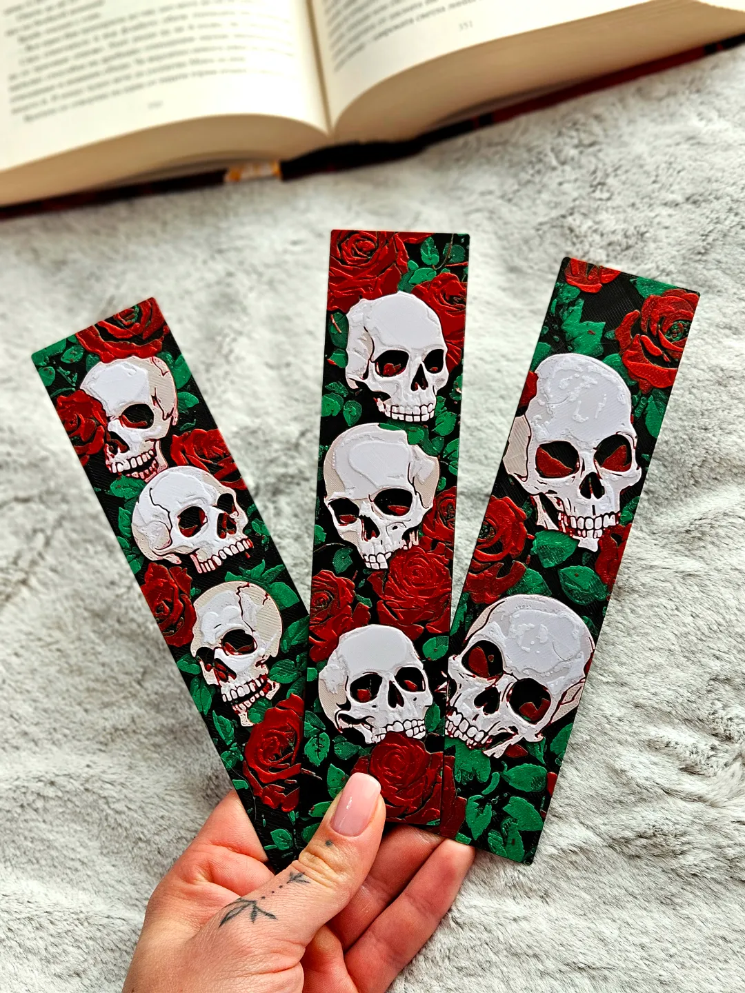 Skulls N' Roses - Bookmarks Set