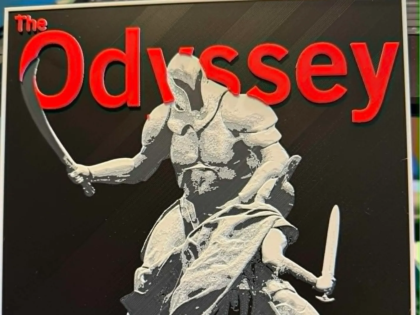 The Odyssey - Odysseus vs the Giant - 4 colour art