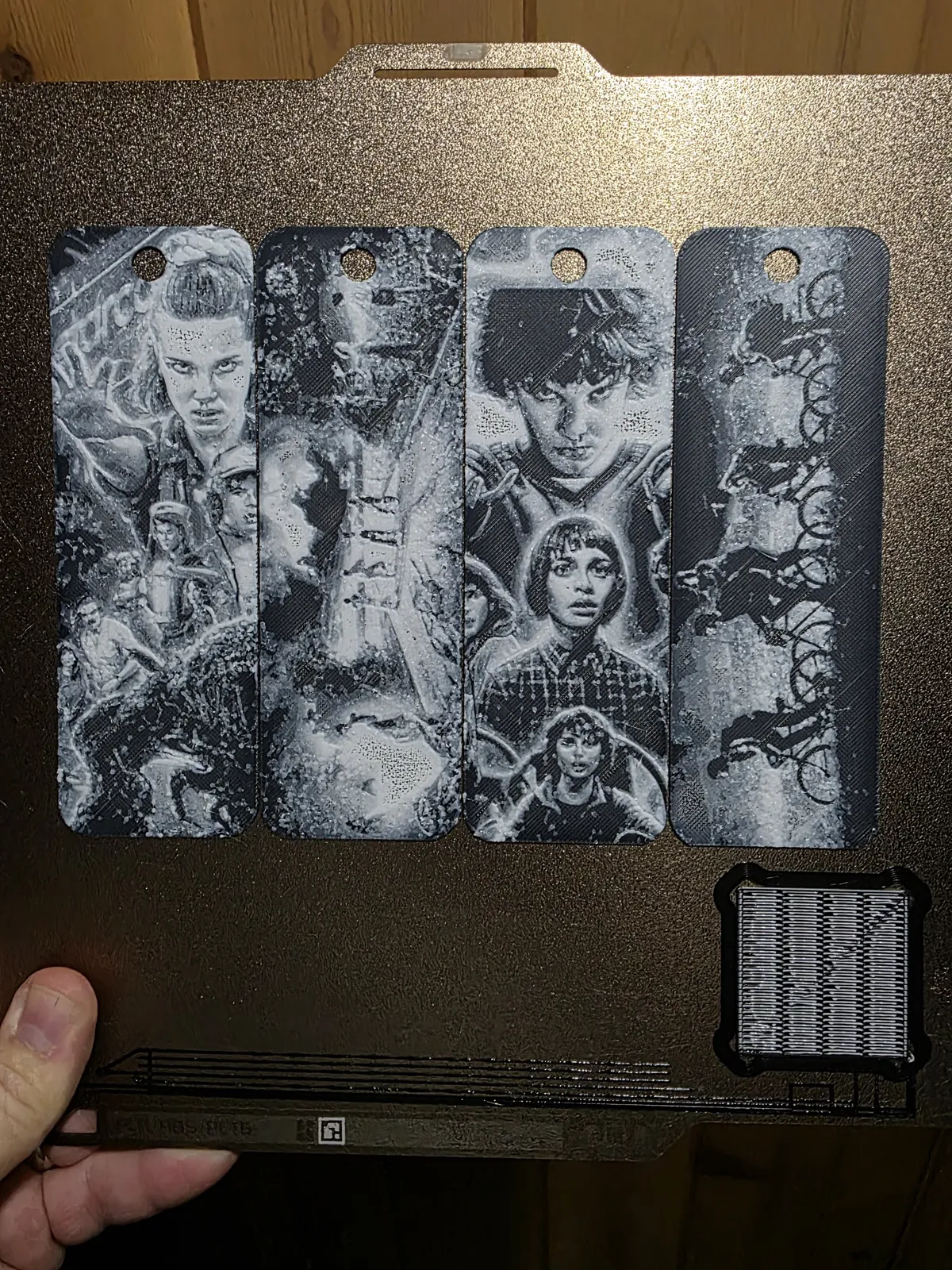 Stranger Stuff Fan Art Bookmarks Set of 4 NO AMS