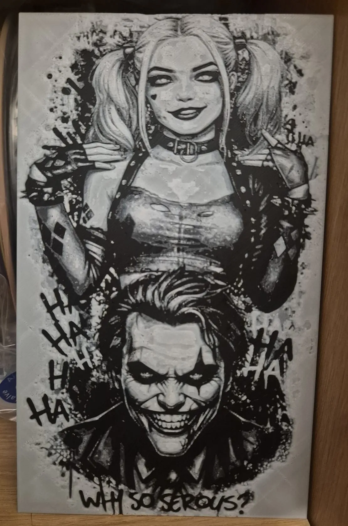 harley quinn and joker hueforge