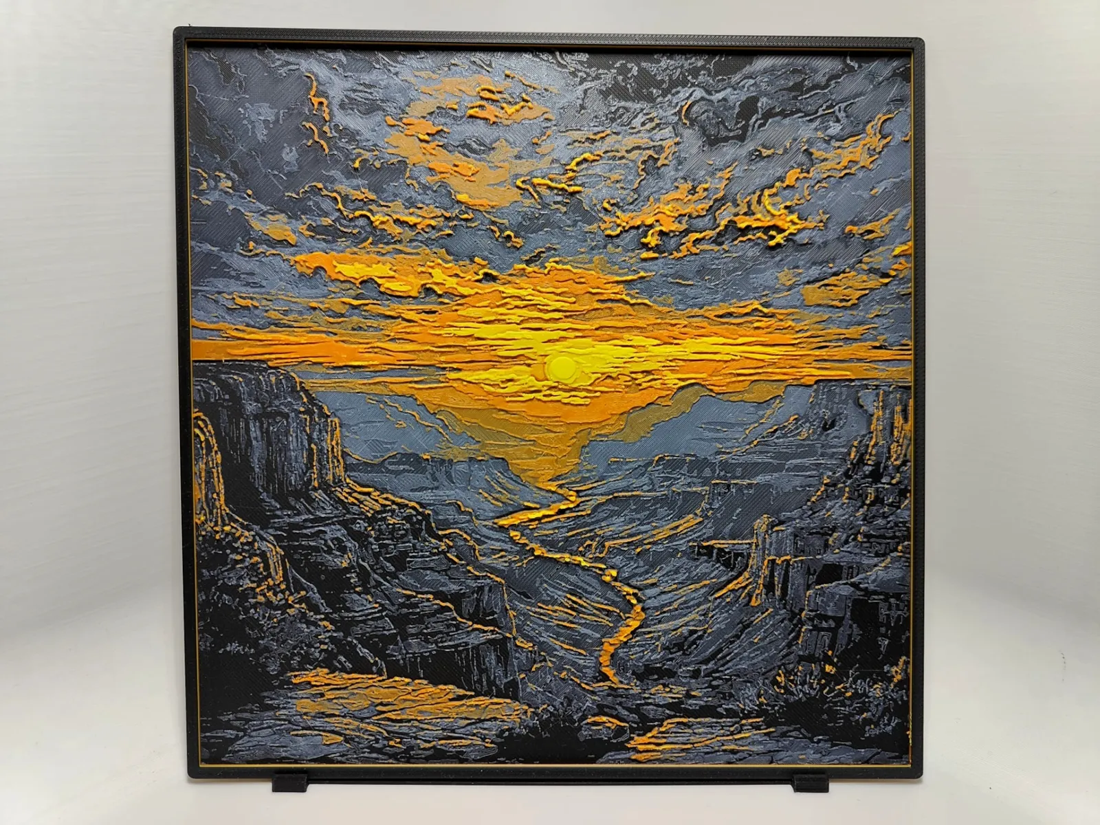 Grand Canyon Sunset - Hueforge