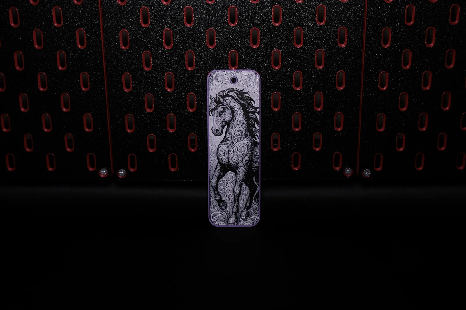 Ornamental Horse - Hueforge Bookmark