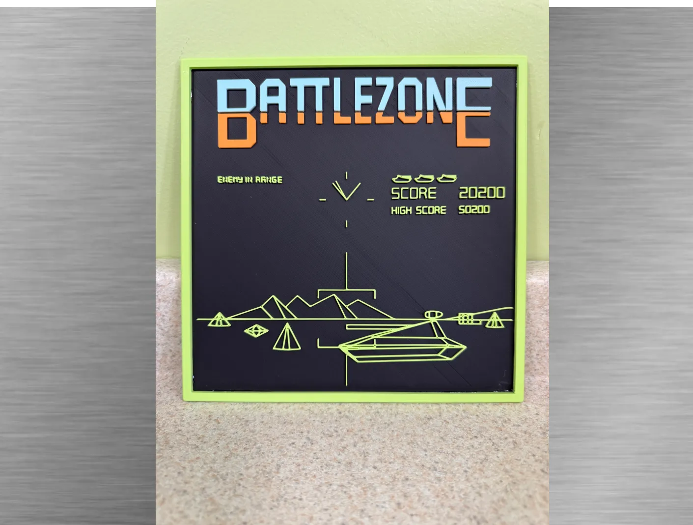 Battlezone Arcade-V2 Game space 200x200w Frame