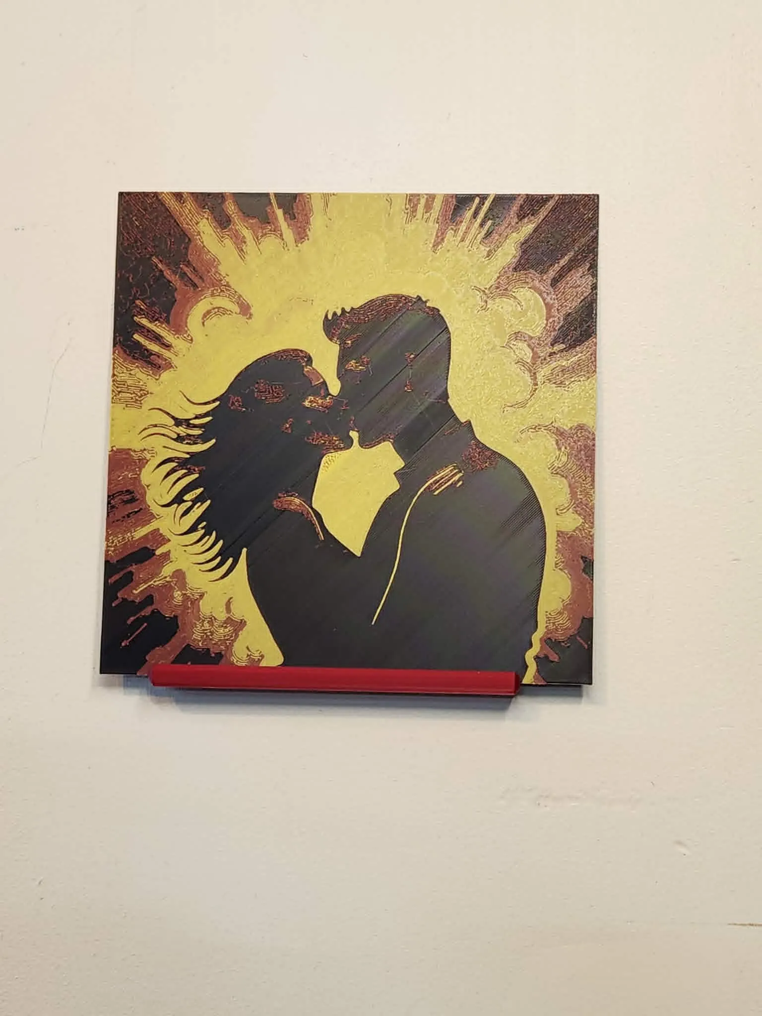 Hueforge - Fiery Passionate Lovers Kiss