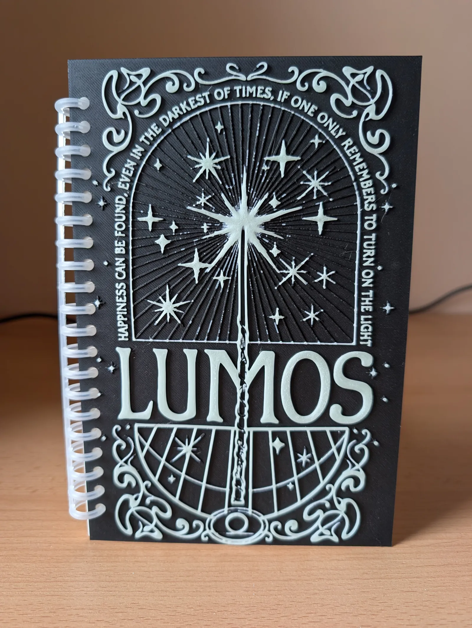 Harry Potter Glow-in-the-Dark Notebook Cover
