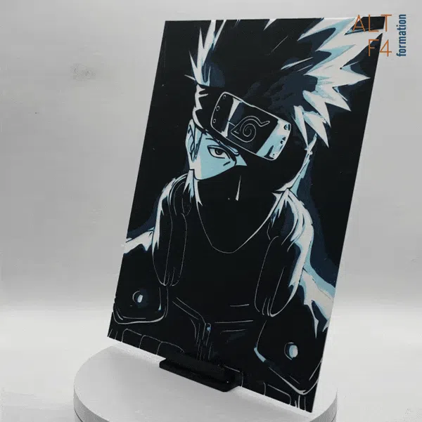 Kakashi with backlight effect