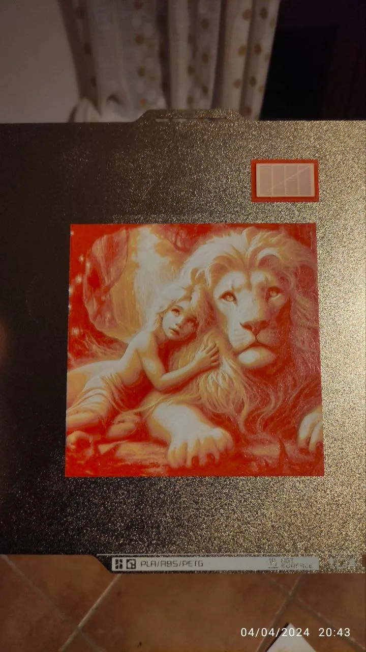 Lion - Hueforge