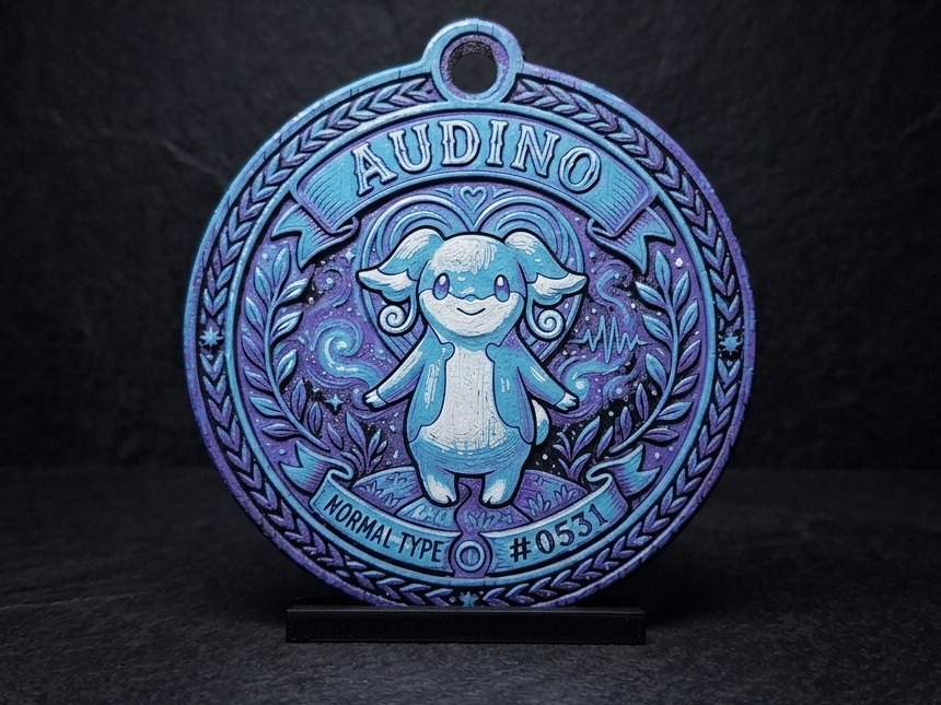 Audino #0531 - Pokemon Ornament