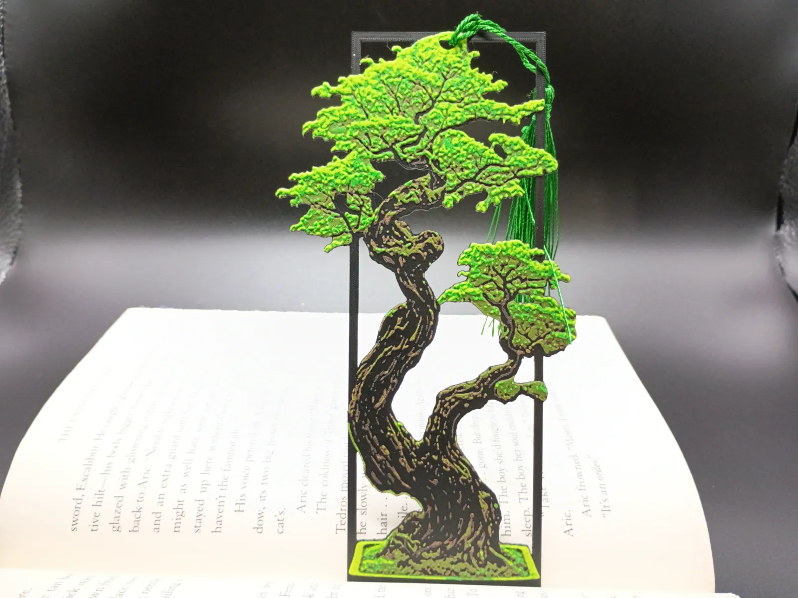 Bonsai Tree Bookmark Framed