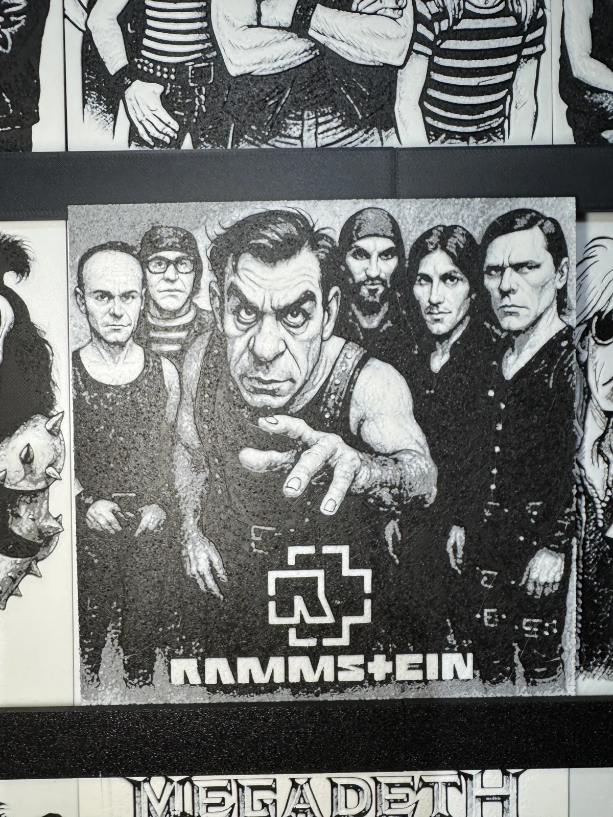 Hue Forge Karikatur Rammstein