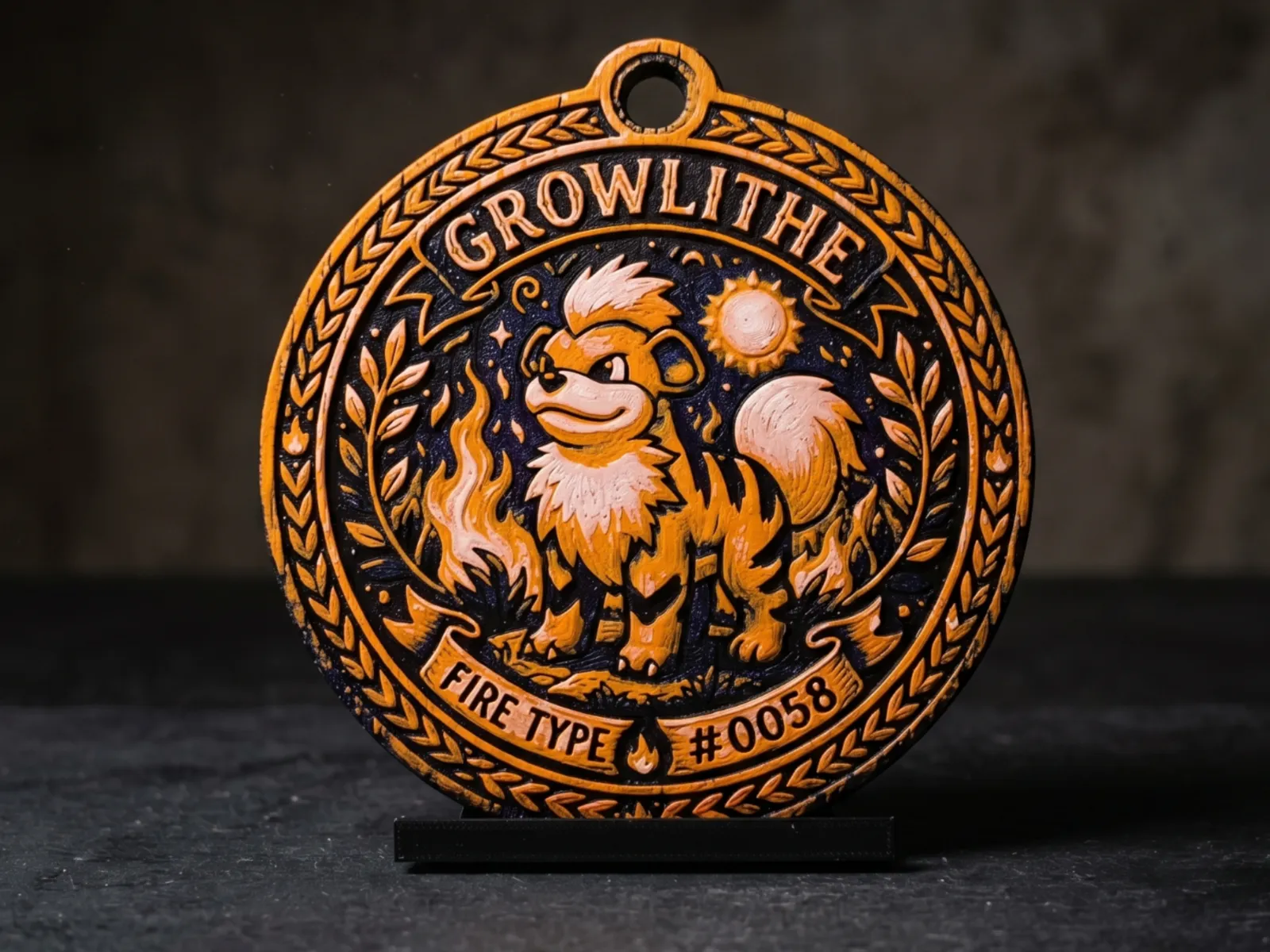 Growlithe #0058 - Pokemon Ornament