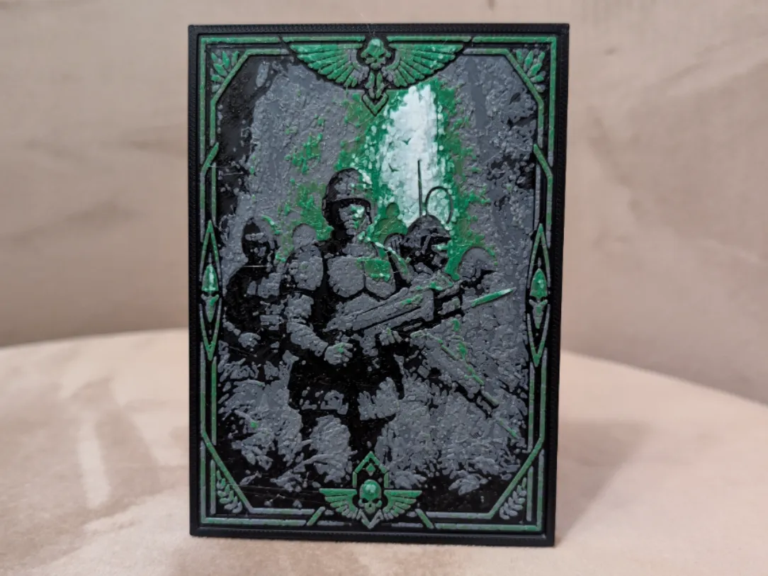 Imperial Soldier inspired HueForge