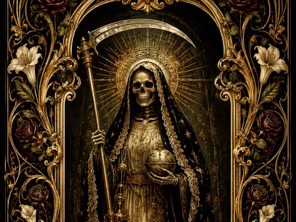 Santisima Muerte Marco