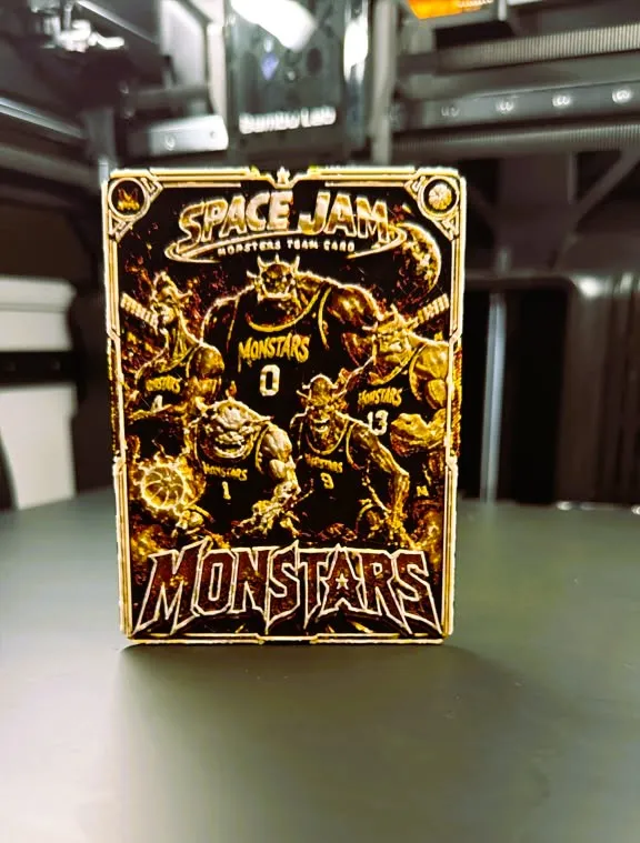 Space Jam Monstars Player Card