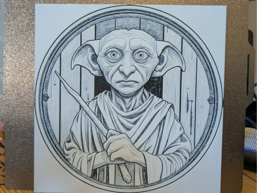 Dobby is free - hueforge - 2 colour