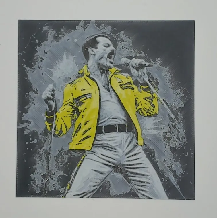 Freddie Mercury Hueforge