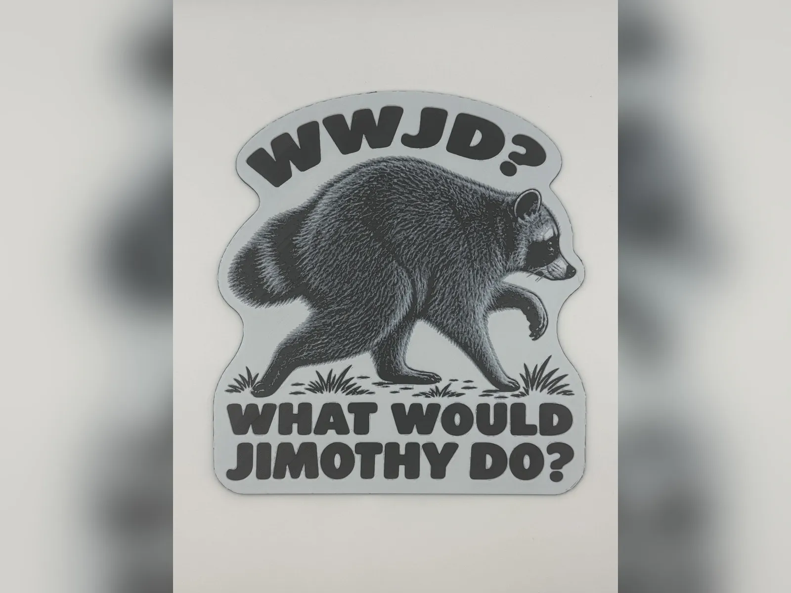 Jimothy WWJD HueForge Print