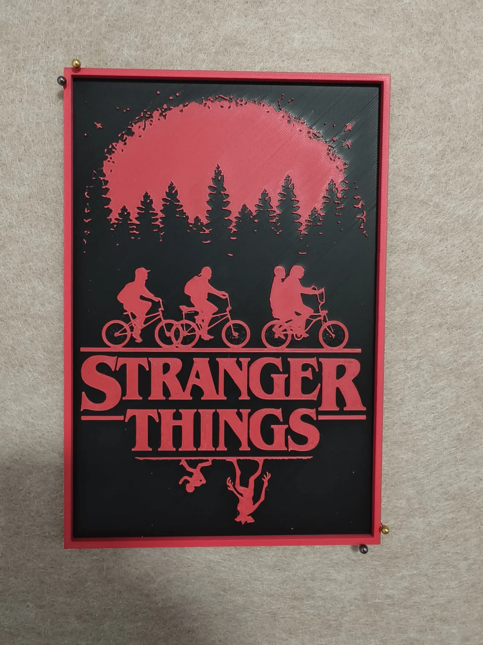 【Hueforge】Strenger Things 怪奇物语 艺术海报