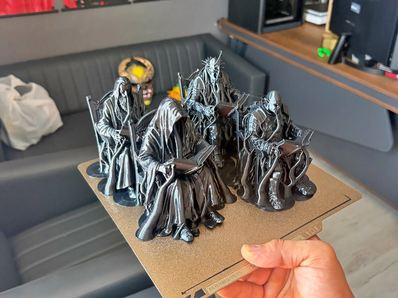 The Lord of the Books – Dark Side Reading Figures