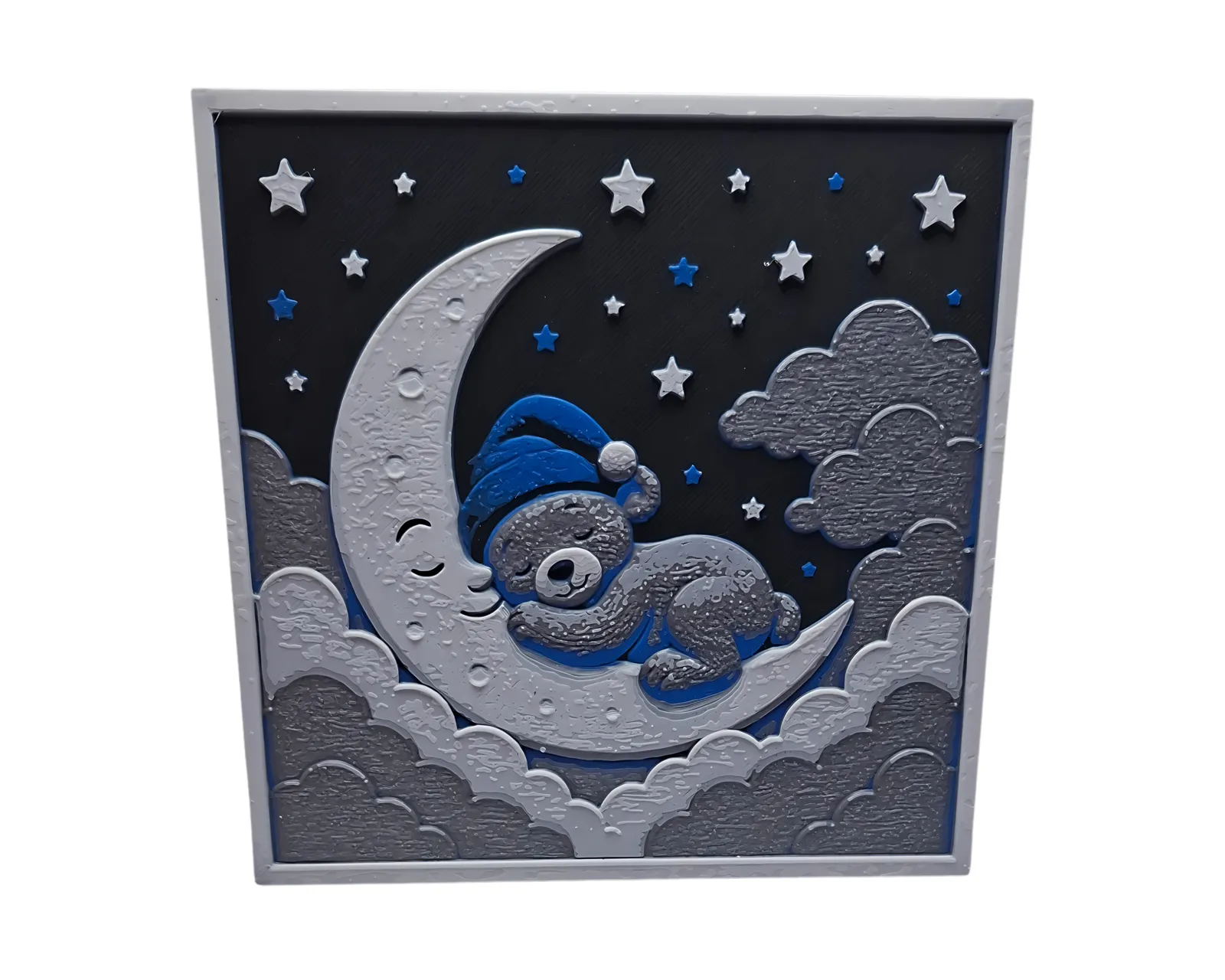 Personalised Kids Hue Forge Bear Moon