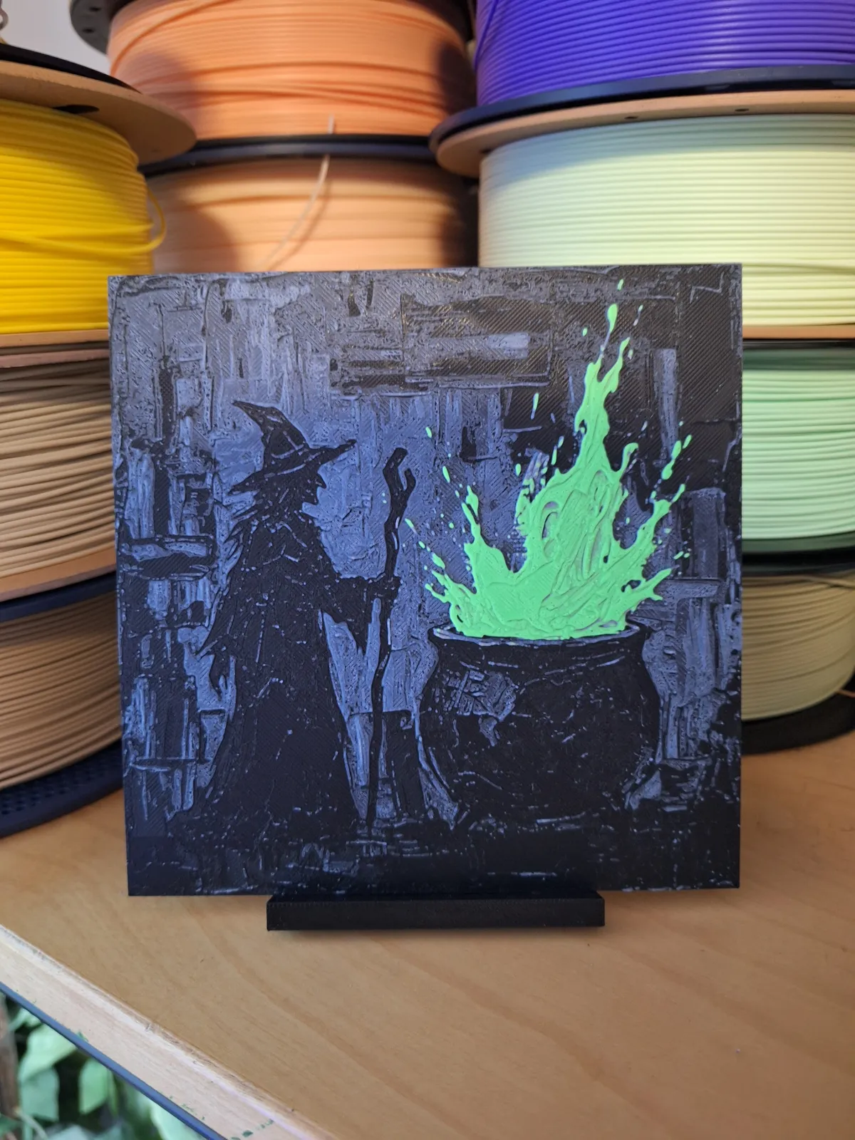 Witches Cauldron - Hueforge Wall Art