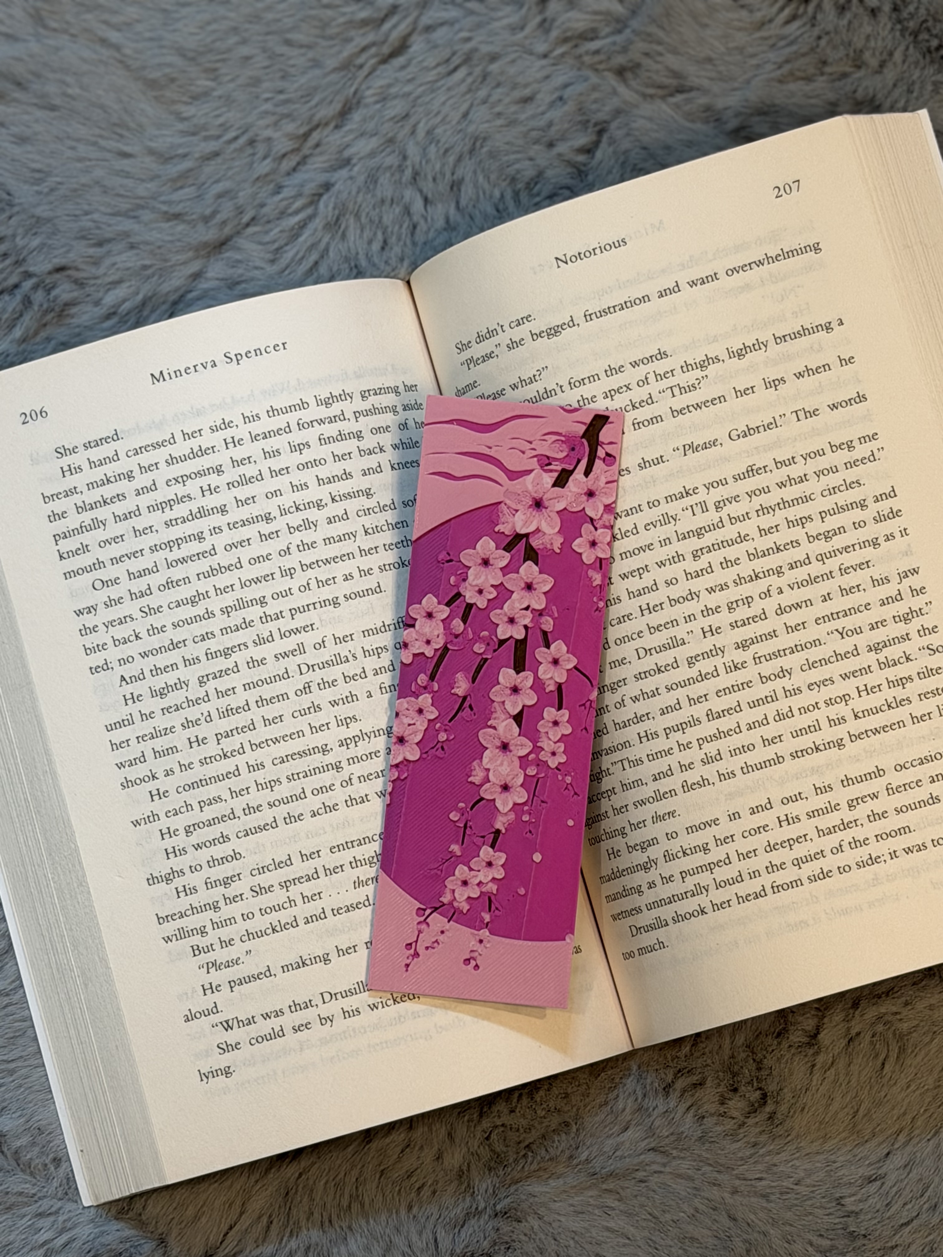 Cherry Blossom | HueForge Bookmark