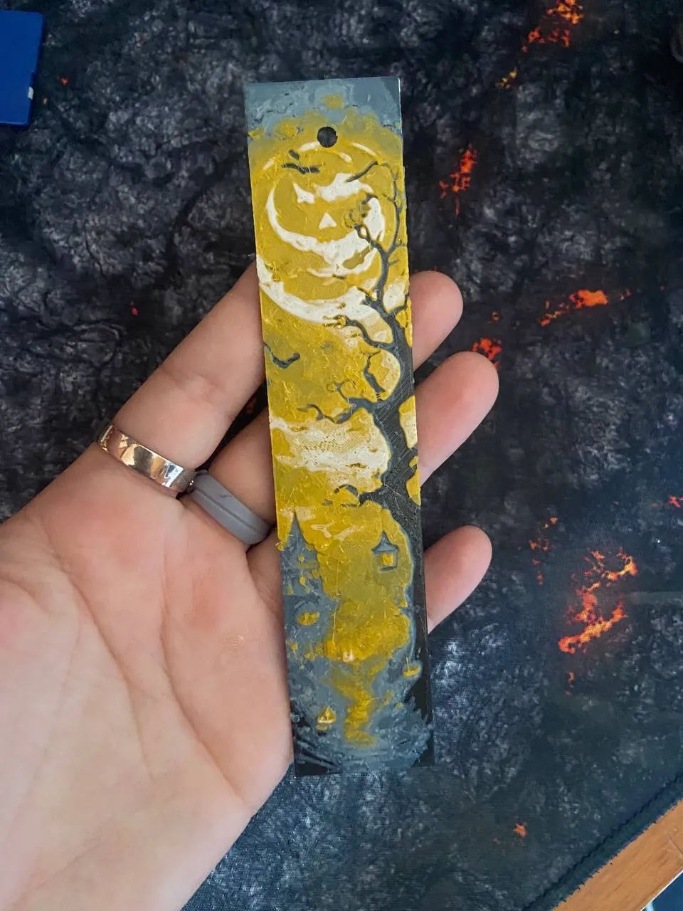 halloween bookmarks hueforge
