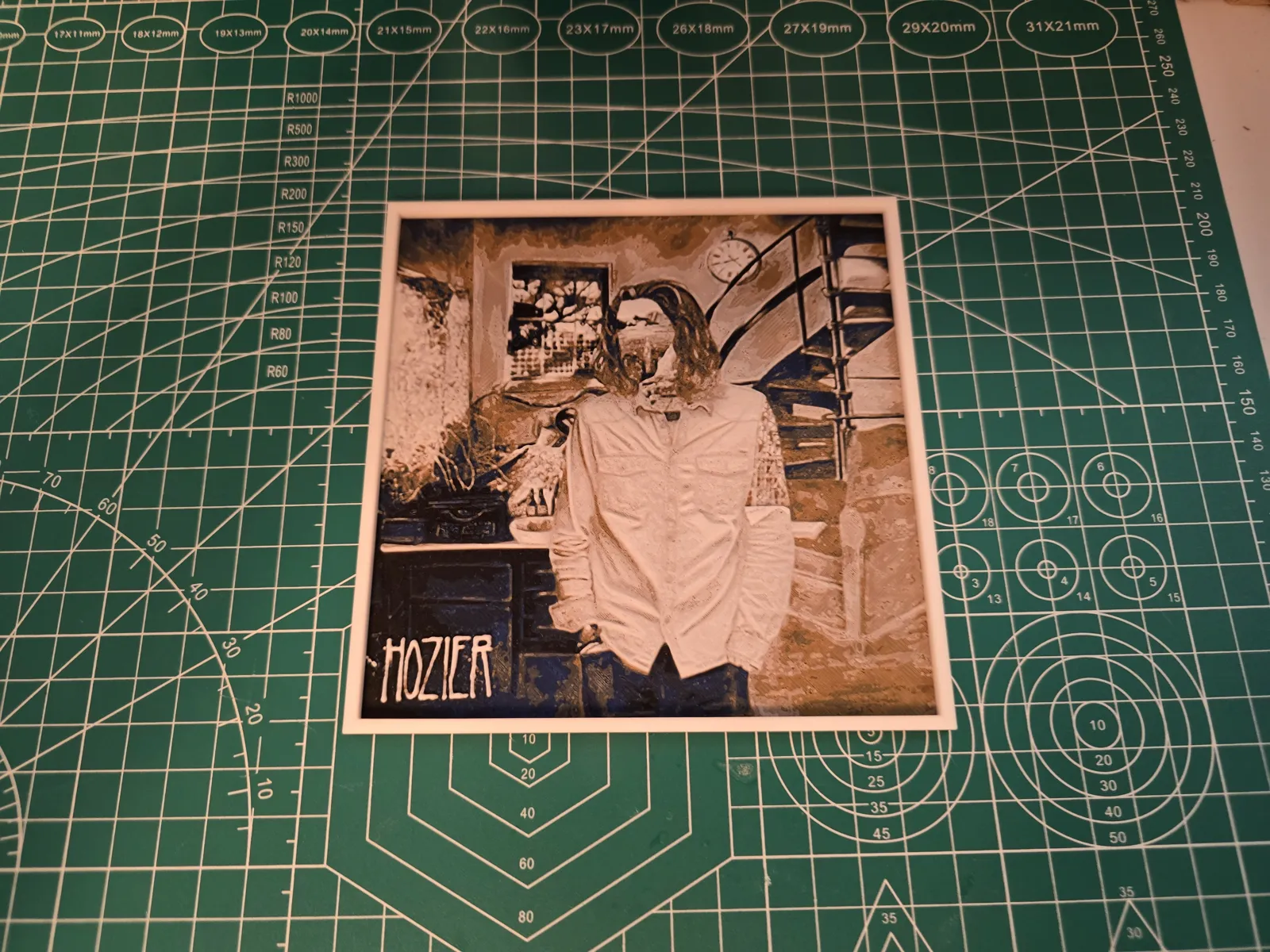 Hozier "Hozier" Album - Hueforge Art
