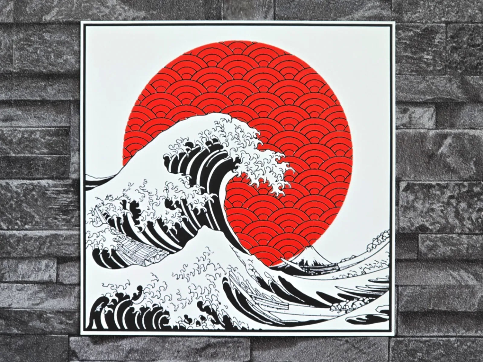 Hueforge Vague de Kanagawa