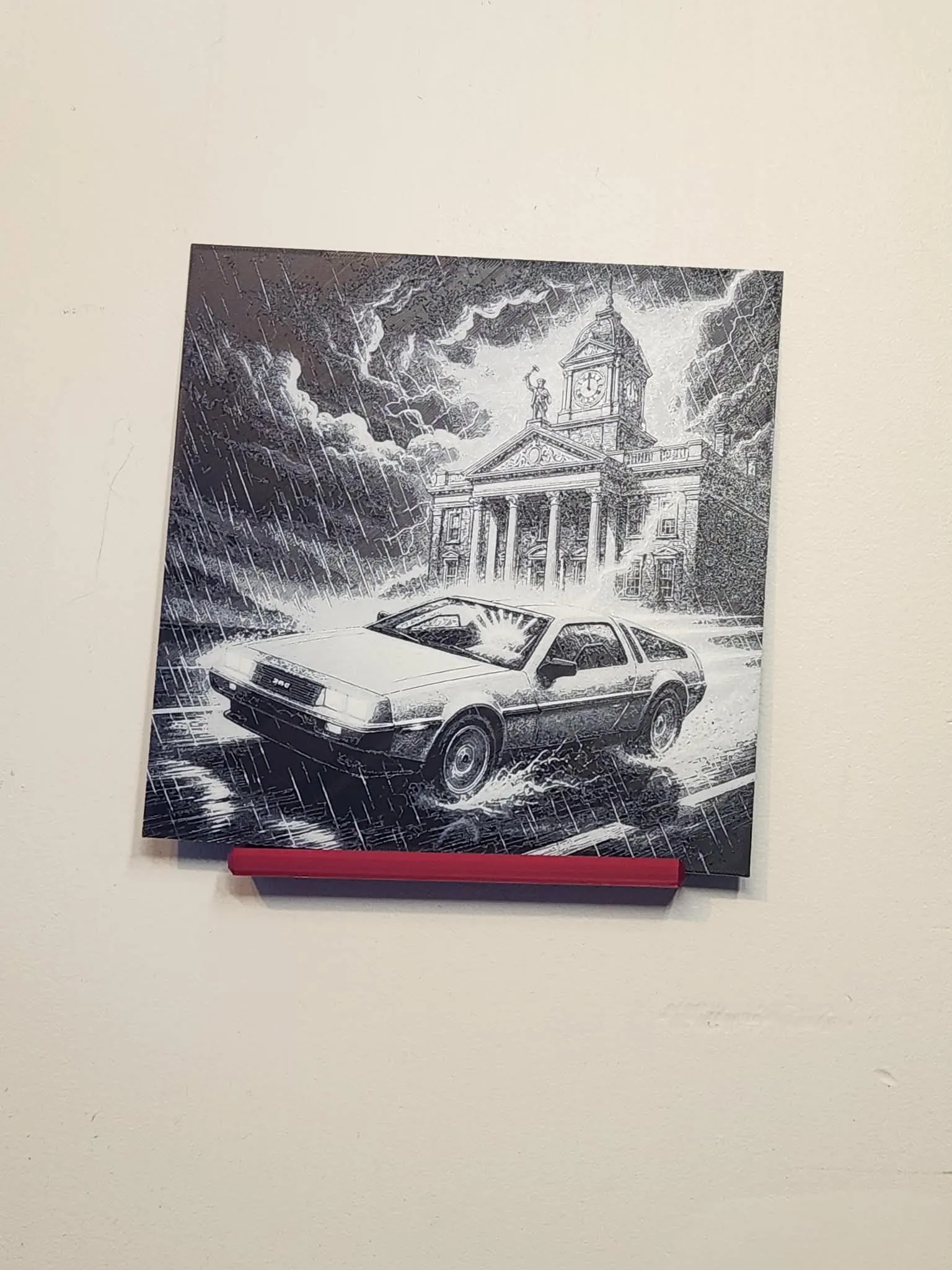 Hueforge - Back to the Future - DeLorean