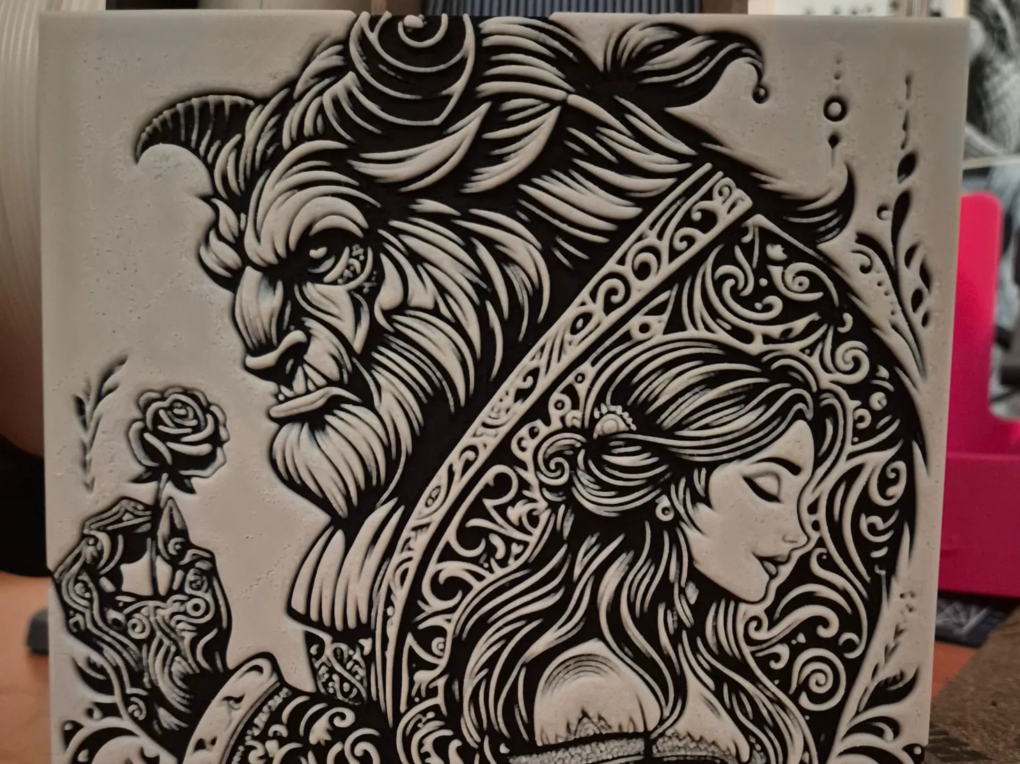 Beauty and the Beast hueforge