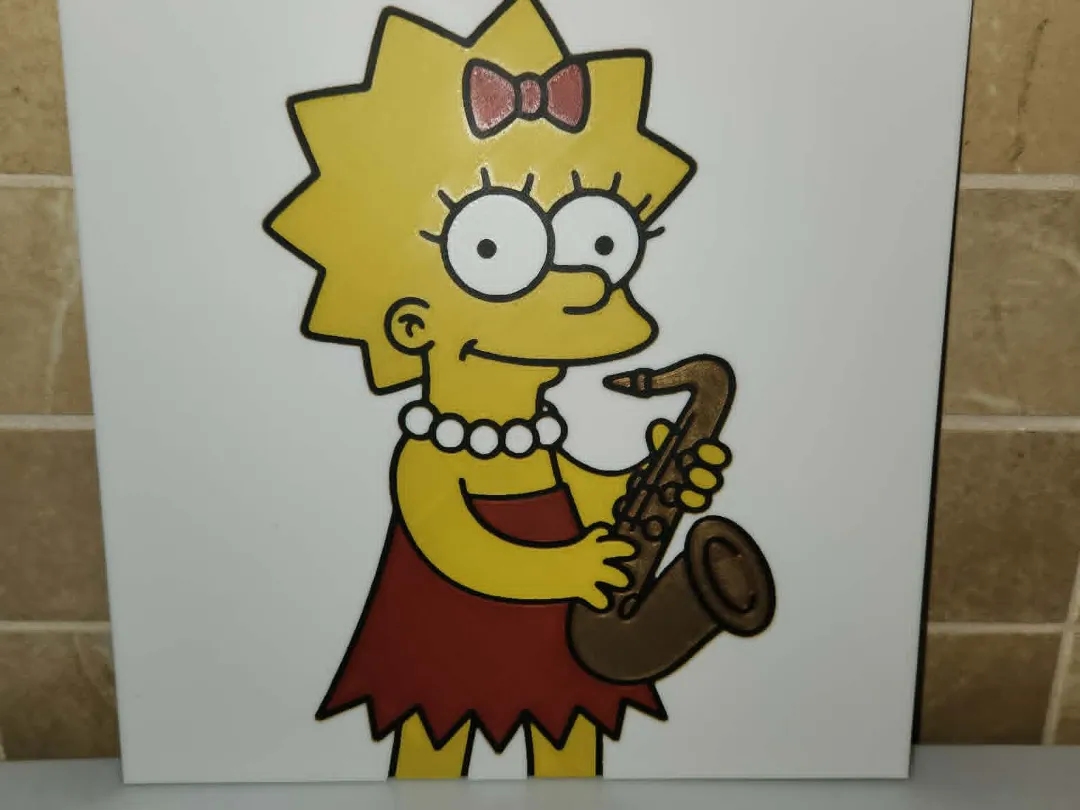 Hueforge - Lisa Simpsons
