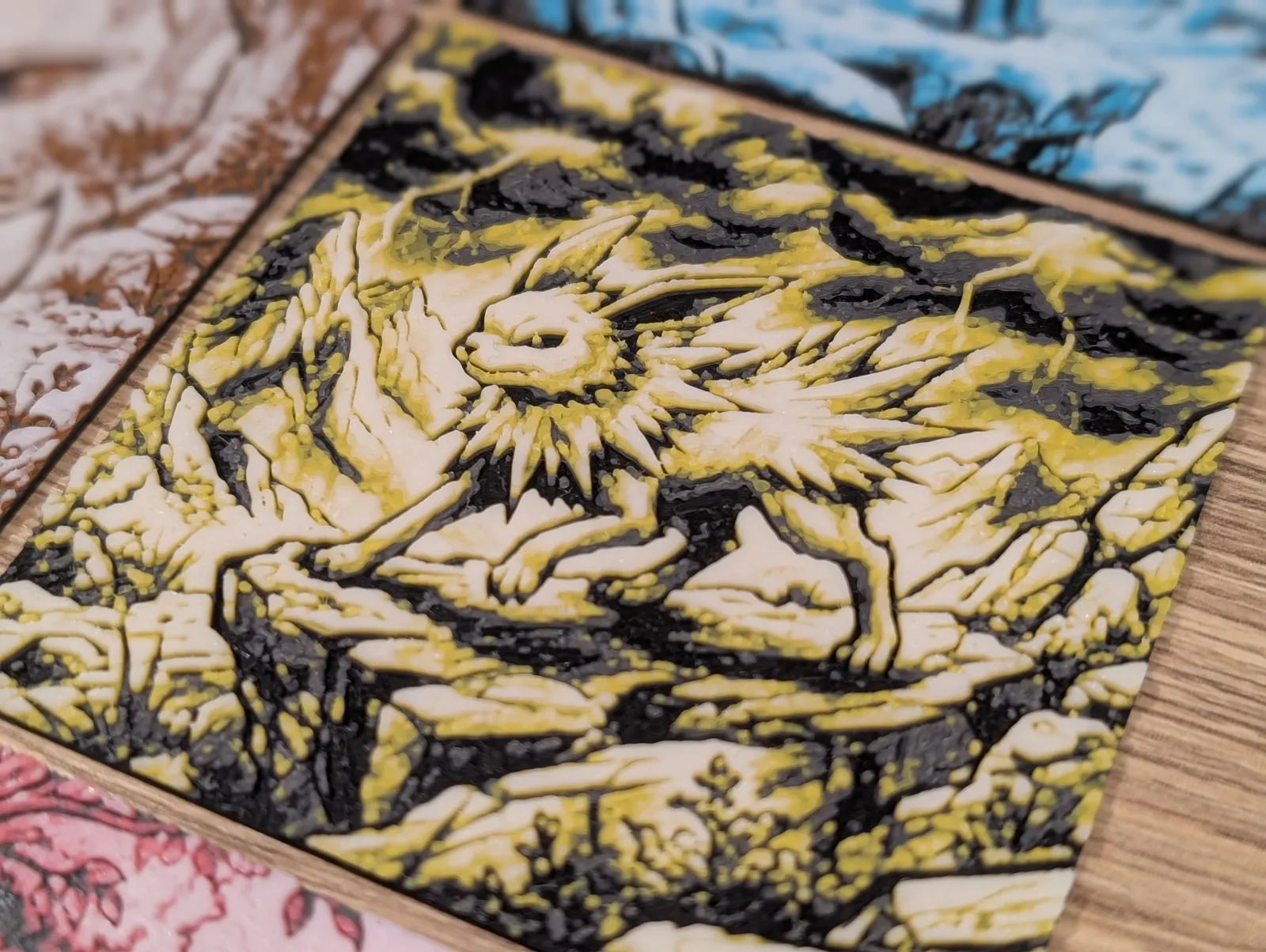 Eeveelution Pokemon Hueforge & Frame