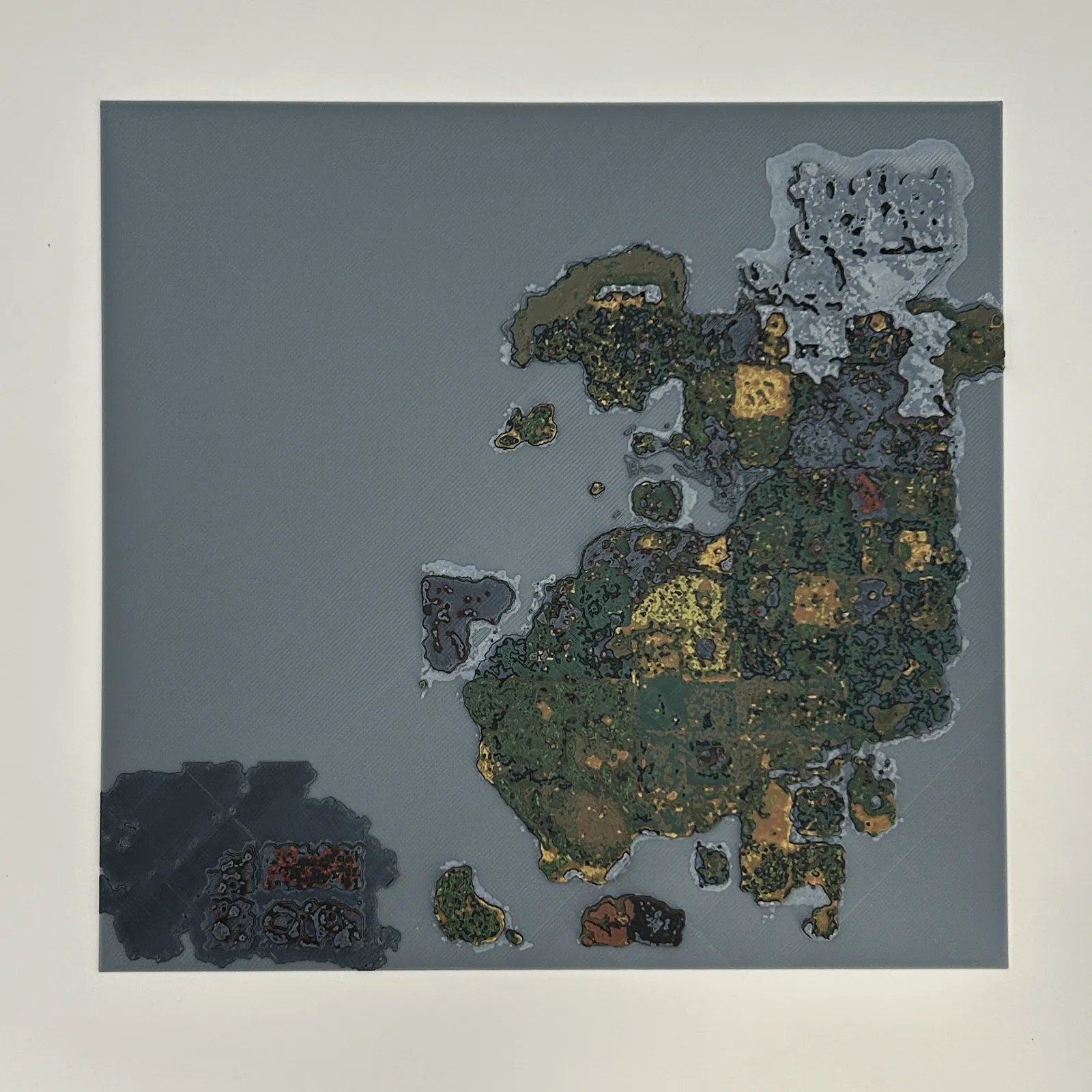 Lineage 2 Aden Map HueForge