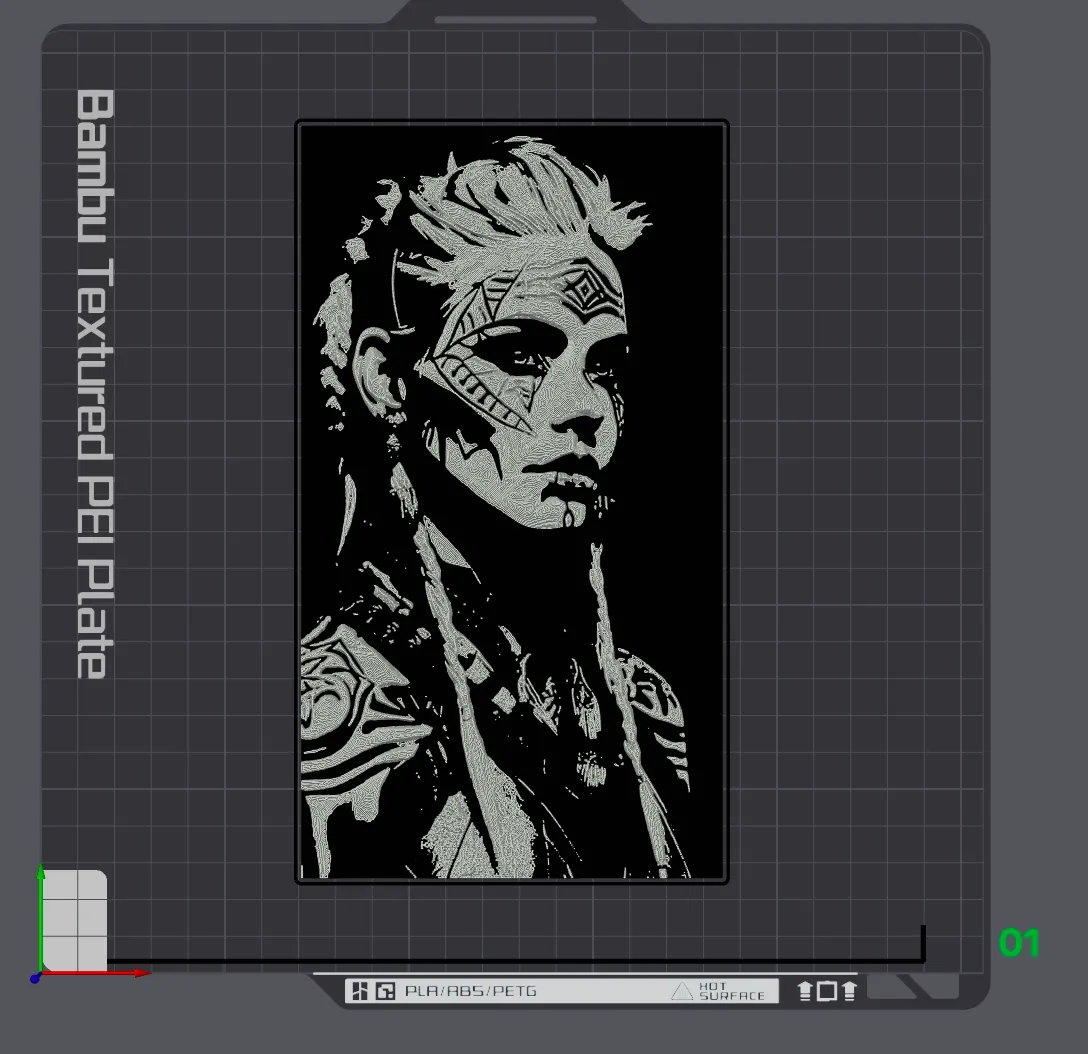 Viking Woman _ Wall Art