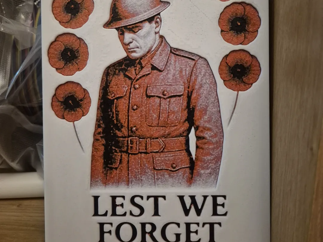 lest we forget hueforge