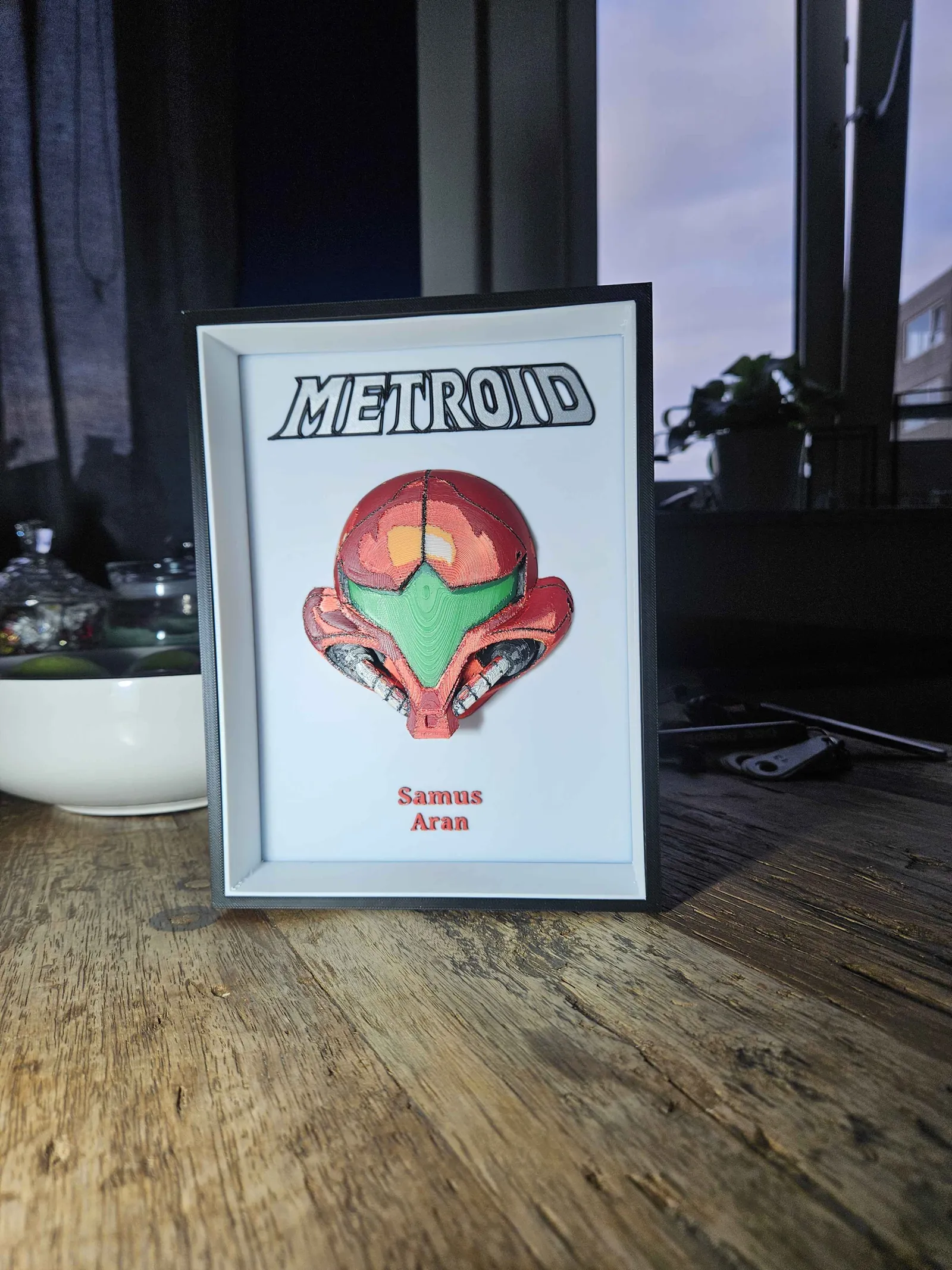 Metroid - Samus Aran Helmet Display