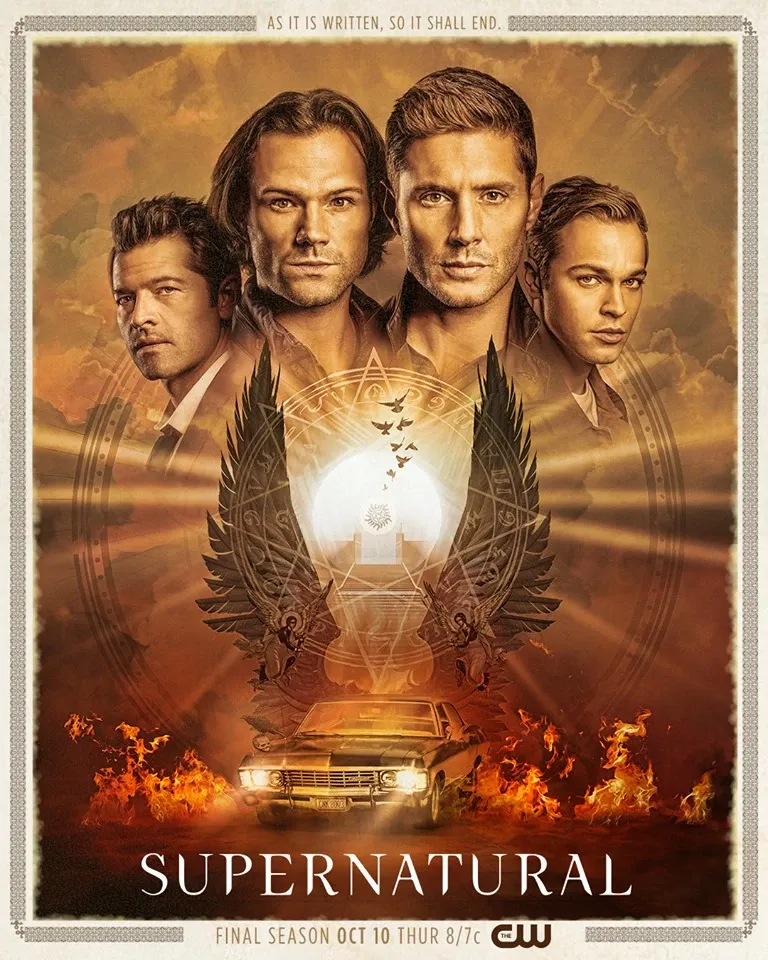 Hueforge Supernatural affiche saison 15