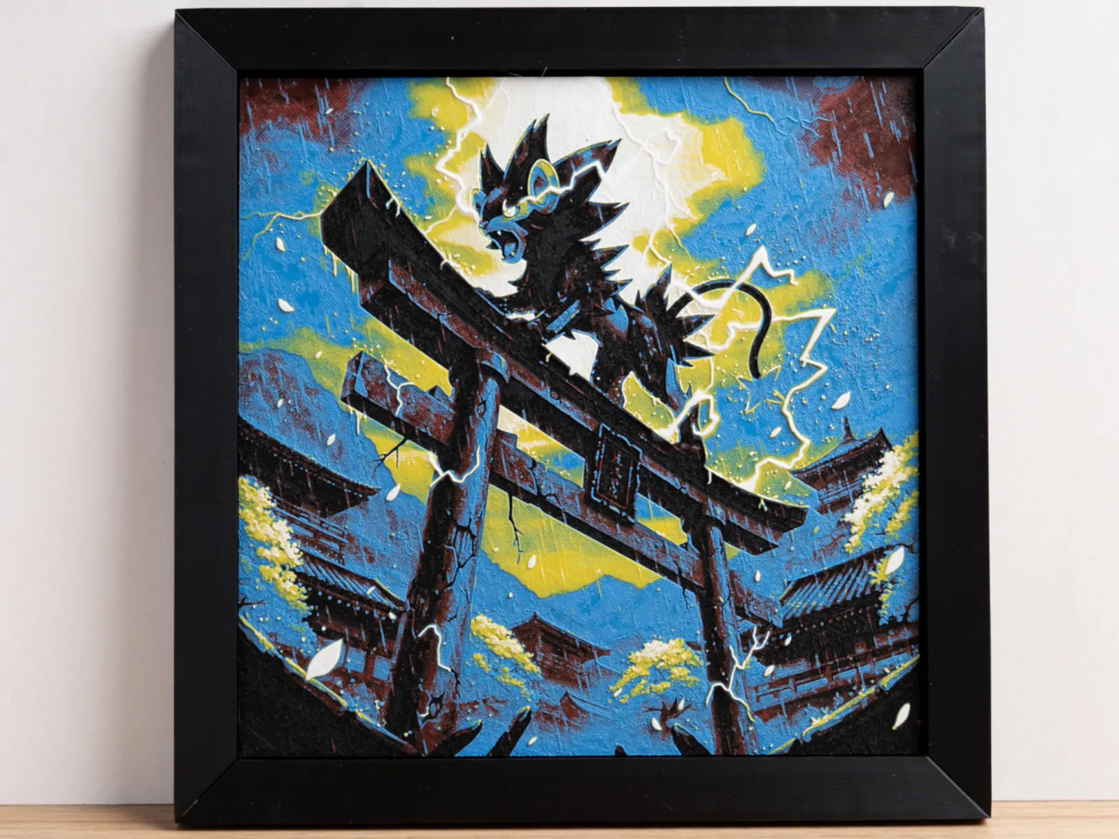 Pokemon - Luxray Torii Gate Hueforge