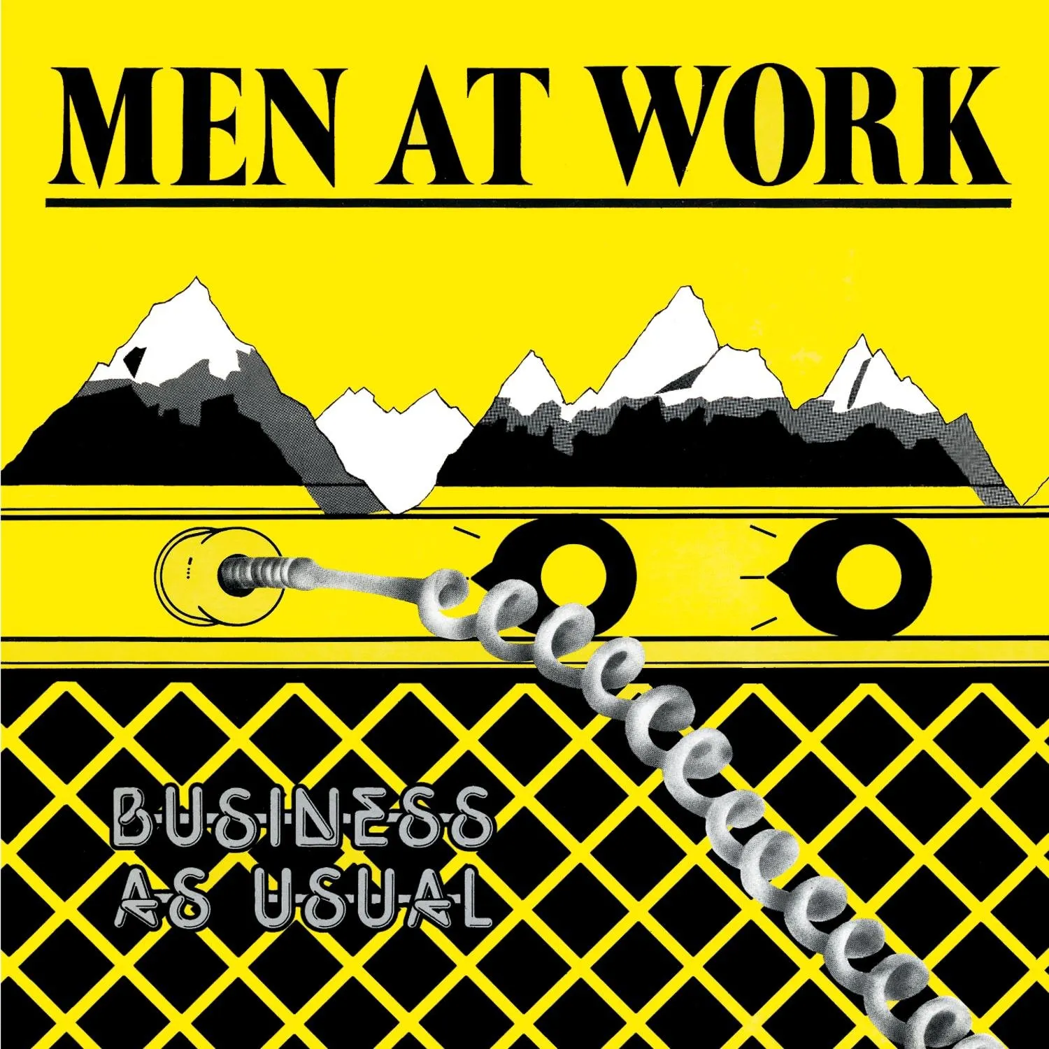 Men At Work album cover hueforge
