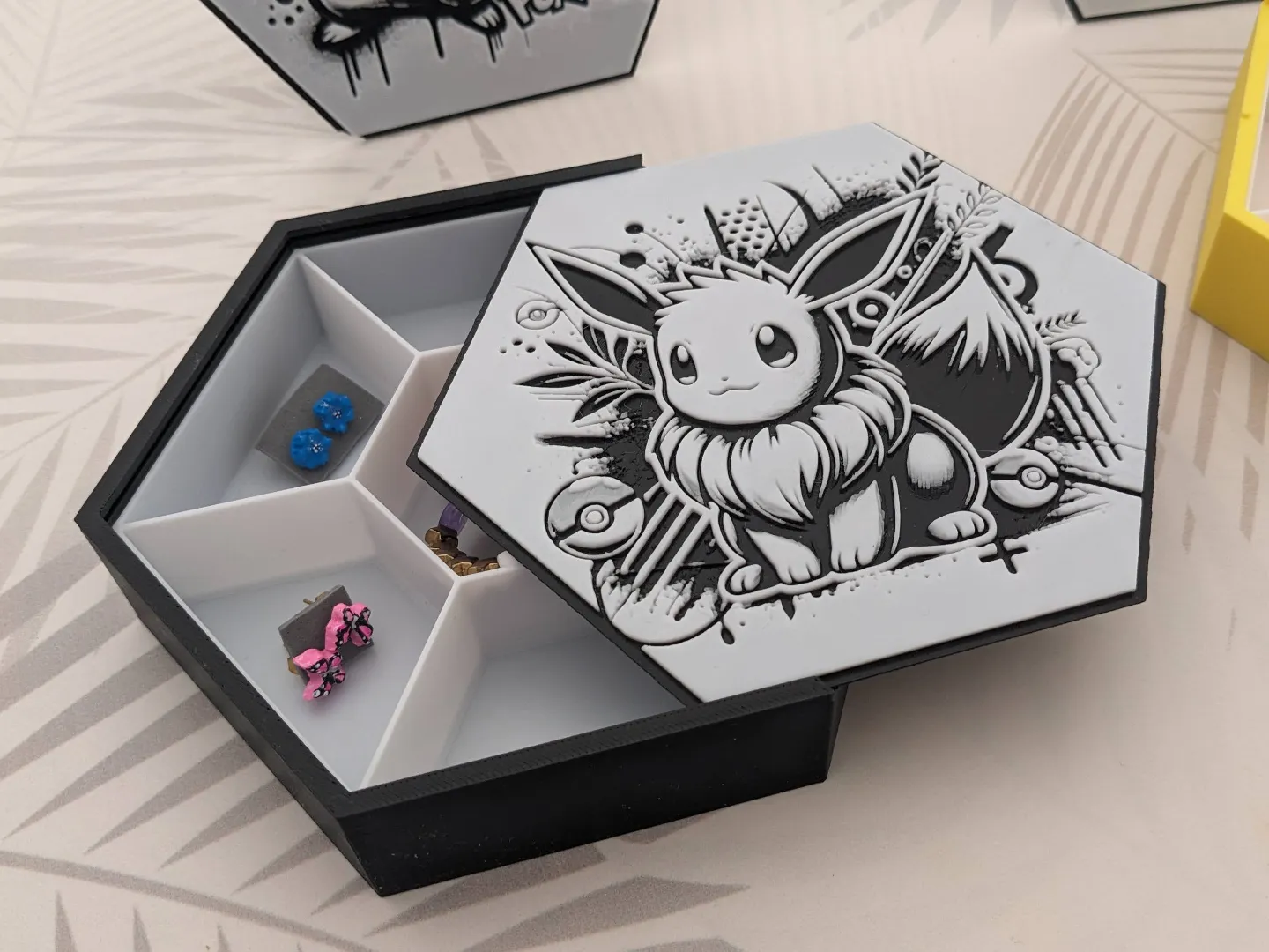 Hexagon Pokemon Jewelry box