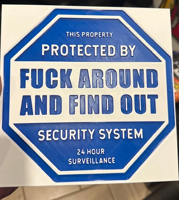FAFO Security System