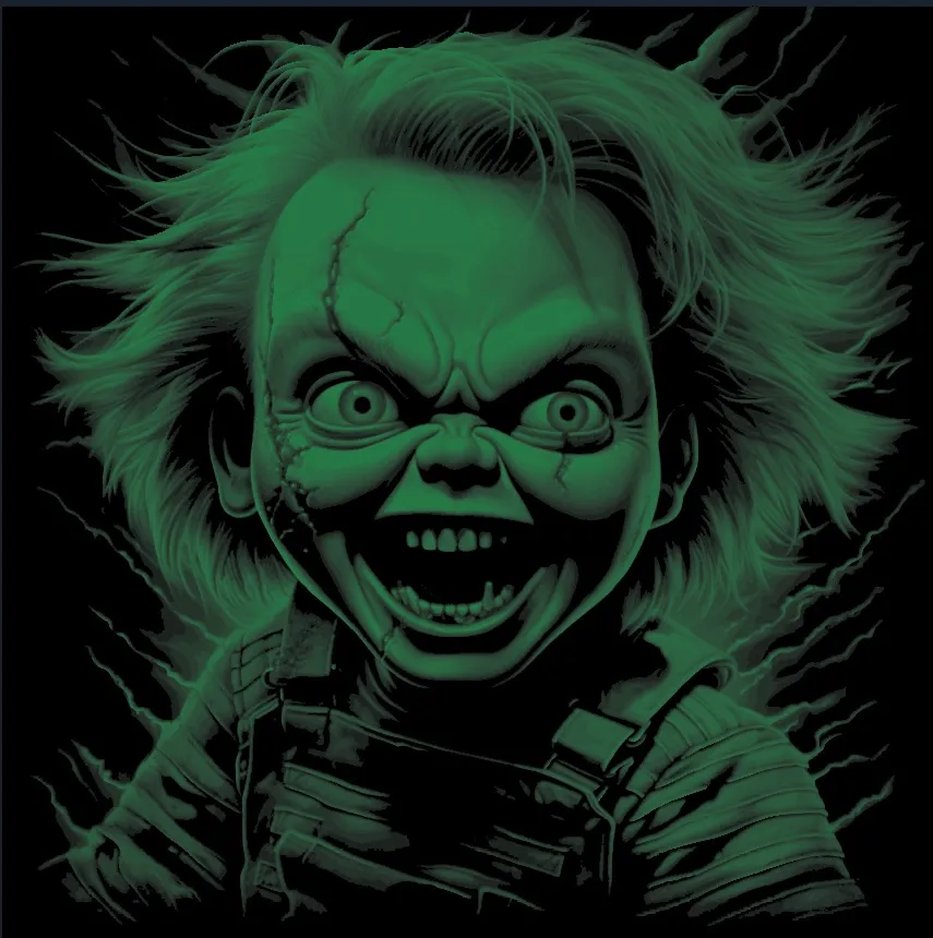 "Glowing" - Chucky 2