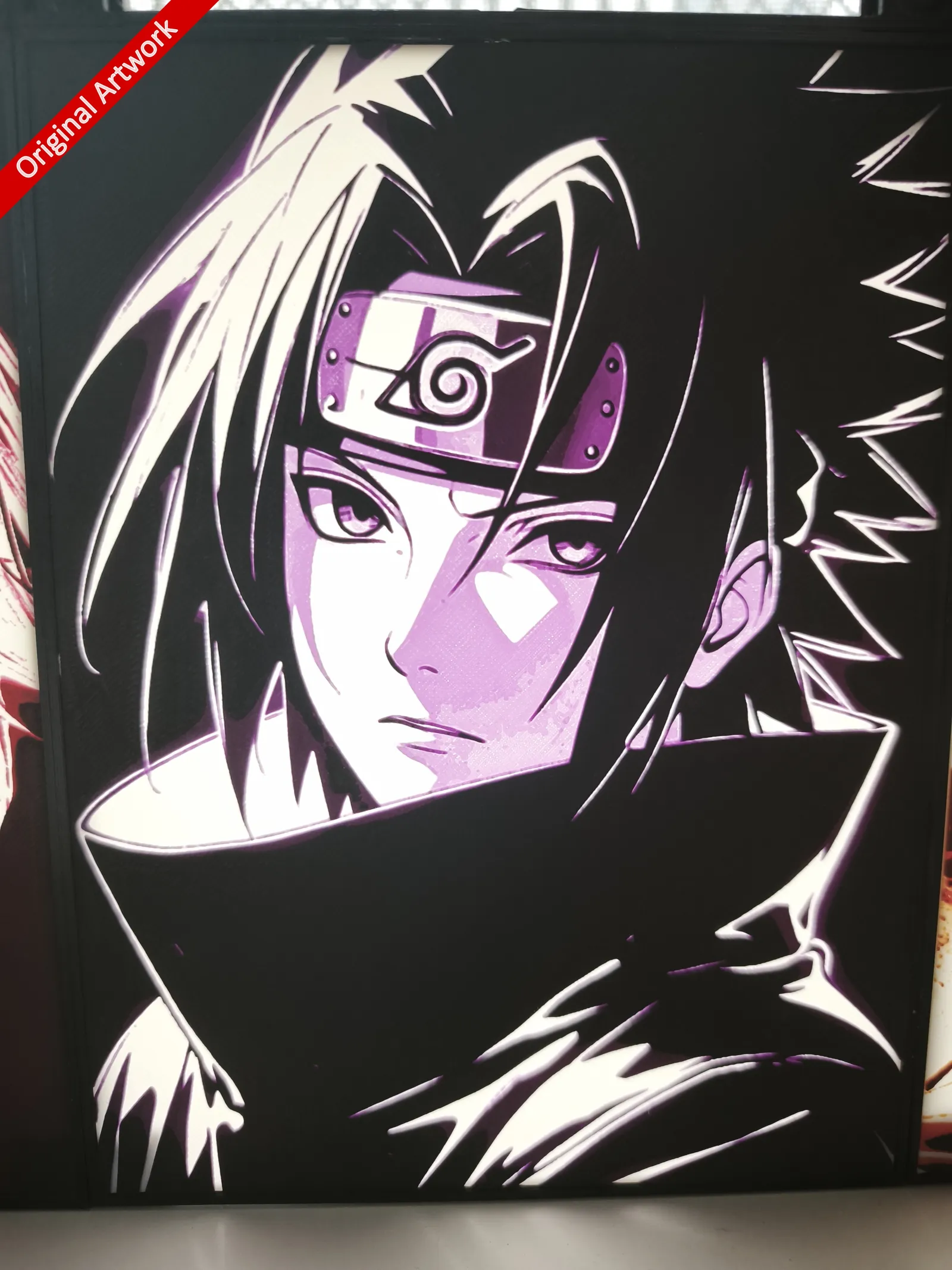 Sasuke backlight effect