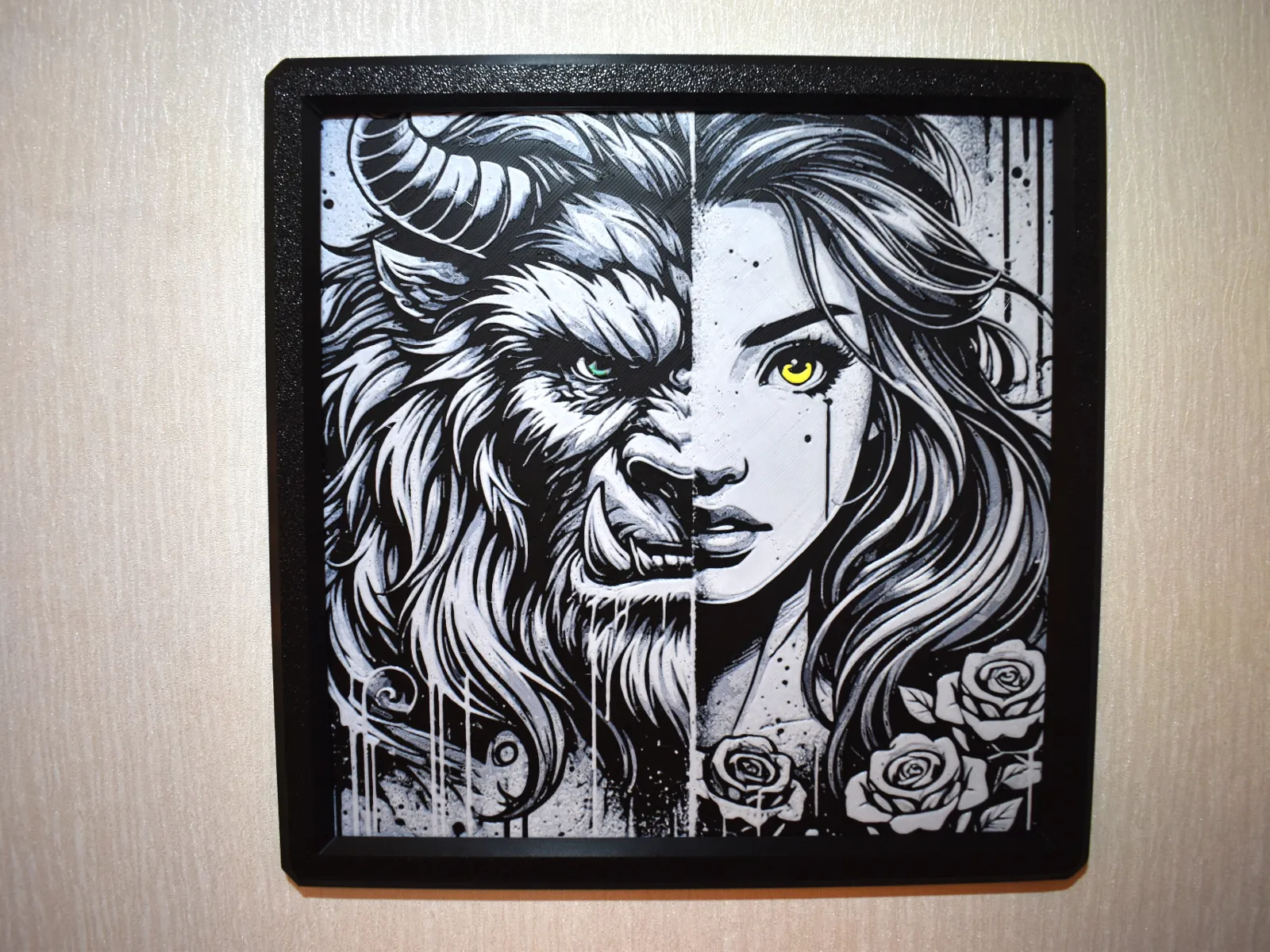 Beauty And the Beast Split Hueforge