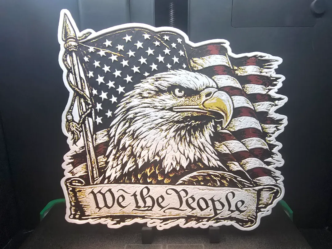 We The People Eagle Hue Forge